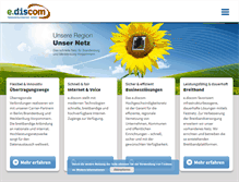 Tablet Screenshot of ediscom.de